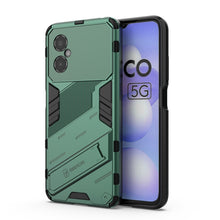 Load image into Gallery viewer, Punk Armor 2 in 1 PC + TPU Shockproof Phone Case with Invisible Holder, For OPPO Reno8, For OPPO Reno8 Pro, For OPPO Reno8 Pro+, For Xiaomi Poco M4 5G