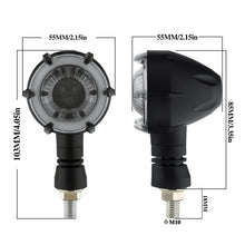 Load image into Gallery viewer, PE-ZSD-174 Motorcycle Flashing Rotation Mode LED Two-color Modified Round Turn Signal Light
