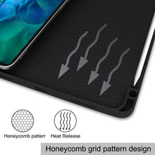 Load image into Gallery viewer, Painted TPU Smart Tablet Holster With Sleep Function &amp; Tri-Fold Bracket &amp; Pen Slot, For iPad Pro 11 inch 2020