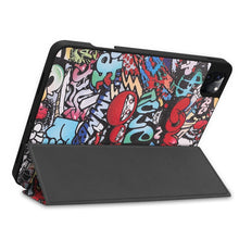 Load image into Gallery viewer, Painted TPU Smart Tablet Holster With Sleep Function &amp; Tri-Fold Bracket &amp; Pen Slot, For iPad Pro 11 inch 2020