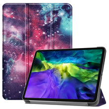 Load image into Gallery viewer, Custer Painted TPU Smart Tablet Leather Case with Sleep Function &amp; Tri-Fold Bracket &amp; Pen Slot, For iPad Pro 11 inch 2020