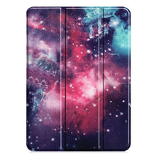Load image into Gallery viewer, Custer Painted TPU Smart Tablet Leather Case with Sleep Function &amp; Tri-Fold Bracket &amp; Pen Slot, For iPad Pro 11 inch 2020