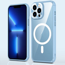 Load image into Gallery viewer, Soft Shield MagSafe Magnetic Acrylic Transparent PC Phone Case, For iPhone 13 Pro Max, For iPhone 13 Pro, For iPhone 13, For iPhone 12 Pro Max, For iPhone 12 Pro, For iPhone 12