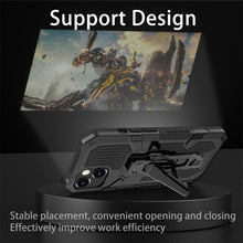 Load image into Gallery viewer, Machine Armor Warrior PC + TPU Phone Case, For iPhone 14 Plus, For iPhone 14, For iPhone 14 Pro, For iPhone 14 Pro Max
