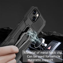 Load image into Gallery viewer, Machine Armor Warrior PC + TPU Phone Case, For iPhone 14 Plus, For iPhone 14, For iPhone 14 Pro, For iPhone 14 Pro Max