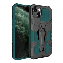 Load image into Gallery viewer, Machine Armor Warrior PC + TPU Phone Case, For iPhone 14 Plus, For iPhone 14, For iPhone 14 Pro, For iPhone 14 Pro Max