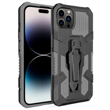 Load image into Gallery viewer, Machine Armor Warrior PC + TPU Phone Case, For iPhone 14 Plus, For iPhone 14, For iPhone 14 Pro, For iPhone 14 Pro Max