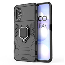 Load image into Gallery viewer, Shockproof PC + TPU Phone Case with Magnetic Ring Holder, For Xiaomi Poco M4 5G / Poco M5 5G / 4G