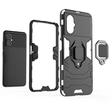 Load image into Gallery viewer, Shockproof PC + TPU Phone Case with Magnetic Ring Holder, For Xiaomi Poco M4 5G / Poco M5 5G / 4G