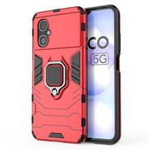 Load image into Gallery viewer, Shockproof PC + TPU Phone Case with Magnetic Ring Holder, For Xiaomi Poco M4 5G / Poco M5 5G / 4G