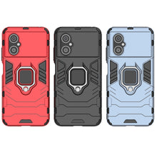 Load image into Gallery viewer, Shockproof PC + TPU Phone Case with Magnetic Ring Holder, For Xiaomi Poco M4 5G / Poco M5 5G / 4G