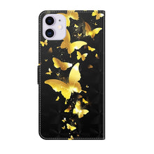 Load image into Gallery viewer, 3D Painting Pattern Flip Leather Phone Case, For iPhone 14, For iPhone 14 Plus, For iPhone 14 Pro, For iPhone 14 Pro Max