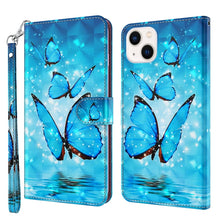 Load image into Gallery viewer, 3D Painting Pattern Flip Leather Phone Case, For iPhone 14, For iPhone 14 Plus, For iPhone 14 Pro, For iPhone 14 Pro Max