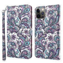 Load image into Gallery viewer, 3D Painting Pattern Flip Leather Phone Case, For iPhone 14, For iPhone 14 Plus, For iPhone 14 Pro, For iPhone 14 Pro Max