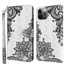 Load image into Gallery viewer, 3D Painting Pattern Flip Leather Phone Case, For iPhone 14, For iPhone 14 Plus, For iPhone 14 Pro, For iPhone 14 Pro Max