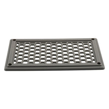 Load image into Gallery viewer, A6790 198x114mm Grey Rectangle Louvered Ventilation Plastic Venting Panel Cover, 198x114mm