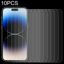 Load image into Gallery viewer, 10 PCS 0.26mm 9H 2.5D Tempered Glass Film, For iPhone 14 (10pcs), For iPhone 14 Plus (10 PCS), For iPhone 14 Pro (10 PCS), For iPhone 14 Pro Max (10 PCS)