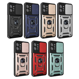 Sliding Camera Cover Design TPU+PC Phone Case, For OPPO Realme C31, For vivo V23 5G / S12, For Xiaomi Redmi Note 9 Pro, For Motorola Edge 30 Pro, For Motorola Moto G52, For Motorola Moto G200 5G / Edge S30