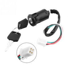 Load image into Gallery viewer, 5 PCS Motorcycle Female Plug Ignition Key Switch Set, Female Plug