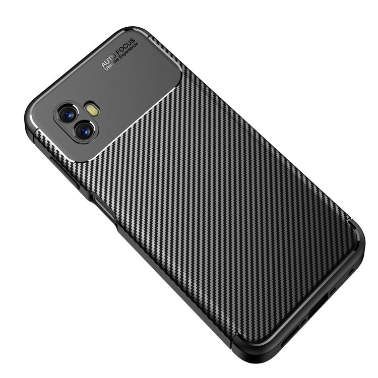 Precise Hole Carbon Fiber Texture Shockproof TPU Phone Case, For Samsung Galaxy Xcover6 Pro