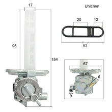 Load image into Gallery viewer, Motorcycle Fuel Tap Valve Petcock Fuel Tank Gas Switch for Suzuki GS300, For Suzuki GS300