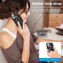 Load image into Gallery viewer, Wristband Kickstand Wallet Leather Phone Case, For iPhone 11 Pro Max, For iPhone X / XS, For iPhone XR, For iPhone XS Max, For iPhone SE 2022 / 2020 / 8 / 7, For iPhone 7 Plus / 8 Plus