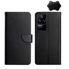 Load image into Gallery viewer, Genuine Leather Fingerprint-proof Horizontal Flip Phone Case, For Xiaomi Poco F4 5G, For Xiaomi Poco X4 GT