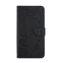 Load image into Gallery viewer, Skin Feel Butterfly Peony Embossed Leather Phone Case, For Xiaomi Poco F4 5G, For Xiaomi Poco X4 GT