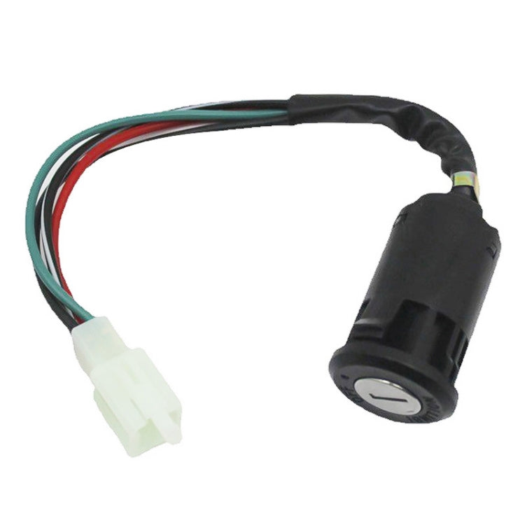 5 PCS Motocross Male Plug Ignition Key Switch Set for ATV 50cc-250cc, For ATV 50cc-250cc