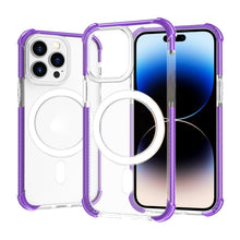 Load image into Gallery viewer, Magsafe Magnetic Acrylic Shockproof Phone Case, For iPhone 14, For iPhone 14 Plus, For iPhone 14 Pro, For iPhone 14 Pro Max