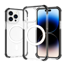 Load image into Gallery viewer, Magsafe Magnetic Acrylic Shockproof Phone Case, For iPhone 14, For iPhone 14 Plus, For iPhone 14 Pro, For iPhone 14 Pro Max