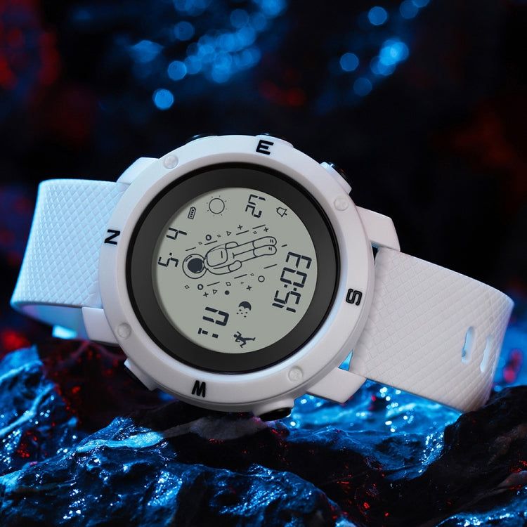 SANDA 2128 Astronaut Waterproof Luminous Electronic Watch