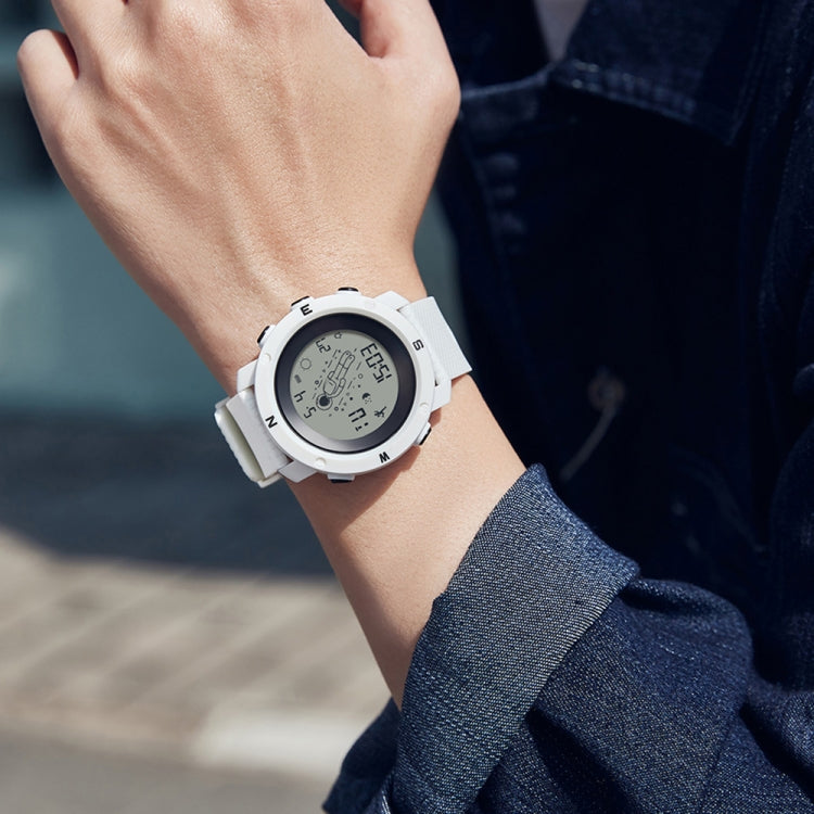 SANDA 2128 Astronaut Waterproof Luminous Electronic Watch