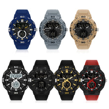 Load image into Gallery viewer, SANDA 3087 Luminous Waterproof Dual Display Electronic Watch