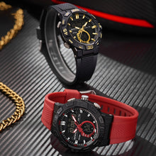 Load image into Gallery viewer, SANDA 3087 Luminous Waterproof Dual Display Electronic Watch