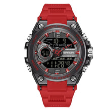 Load image into Gallery viewer, SANDA 6092 Luminous Dual Time Display Waterproof Sports Watch