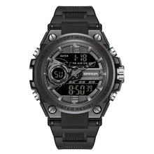 Load image into Gallery viewer, SANDA 6092 Luminous Dual Time Display Waterproof Sports Watch