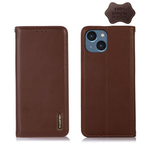 Load image into Gallery viewer, KHAZNEH Nappa Top Layer Cowhide Leather Phone Case, For iPhone 14, For iPhone 14 Plus, For iPhone 14 Pro Max, For iPhone 14 Pro