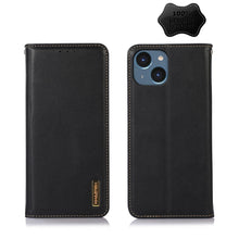 Load image into Gallery viewer, KHAZNEH Nappa Top Layer Cowhide Leather Phone Case, For iPhone 14, For iPhone 14 Plus, For iPhone 14 Pro Max, For iPhone 14 Pro