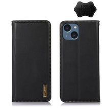 Load image into Gallery viewer, KHAZNEH Nappa Top Layer Cowhide Leather Phone Case, For iPhone 14, For iPhone 14 Plus, For iPhone 14 Pro Max, For iPhone 14 Pro