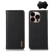 Load image into Gallery viewer, KHAZNEH Nappa Top Layer Cowhide Leather Phone Case, For iPhone 14, For iPhone 14 Plus, For iPhone 14 Pro Max, For iPhone 14 Pro