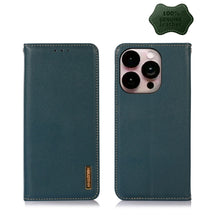 Load image into Gallery viewer, KHAZNEH Nappa Top Layer Cowhide Leather Phone Case, For iPhone 14, For iPhone 14 Plus, For iPhone 14 Pro Max, For iPhone 14 Pro