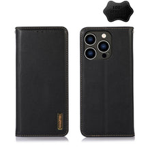 Load image into Gallery viewer, KHAZNEH Nappa Top Layer Cowhide Leather Phone Case, For iPhone 14, For iPhone 14 Plus, For iPhone 14 Pro Max, For iPhone 14 Pro
