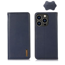 Load image into Gallery viewer, KHAZNEH Nappa Top Layer Cowhide Leather Phone Case, For iPhone 14, For iPhone 14 Plus, For iPhone 14 Pro Max, For iPhone 14 Pro