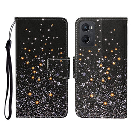 Colored Drawing Pattern Flip Leather Phone Case, For OPPO A96 4G / Realme 9i, For OPPO Find X5