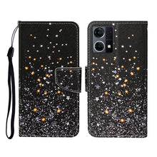 Load image into Gallery viewer, Colored Drawing Pattern Flip Leather Phone Case, For OPPO Reno7 4G