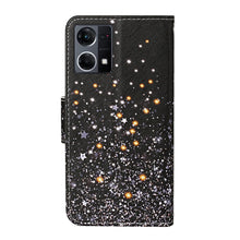 Load image into Gallery viewer, Colored Drawing Pattern Flip Leather Phone Case, For OPPO Reno7 4G