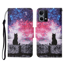 Load image into Gallery viewer, Colored Drawing Pattern Flip Leather Phone Case, For OPPO Reno7 4G