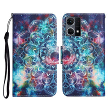 Load image into Gallery viewer, Colored Drawing Pattern Flip Leather Phone Case, For OPPO Reno7 4G