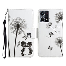 Load image into Gallery viewer, Colored Drawing Pattern Flip Leather Phone Case, For OPPO Reno7 4G
